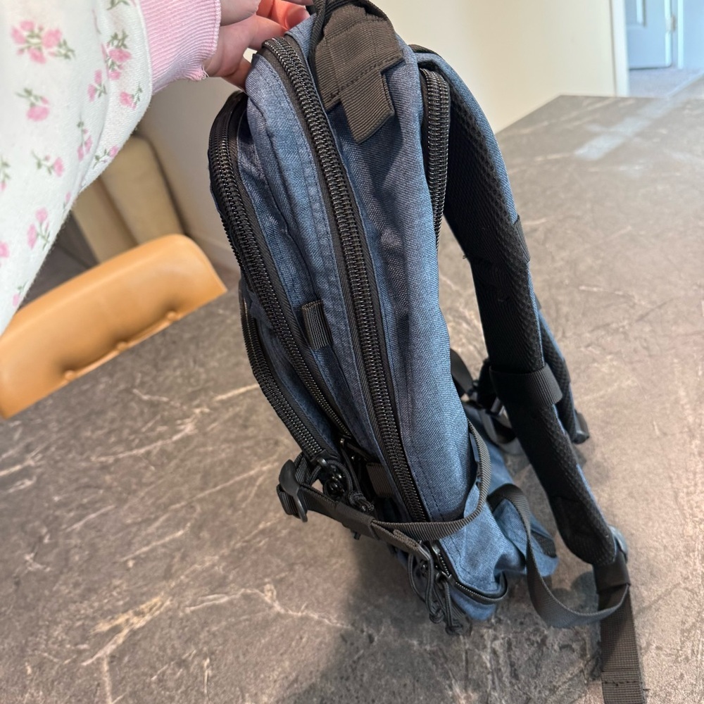 DDT drifter urban daypack backpack blue Death Dealer Tactical Vet owned - Picture 7 of 11